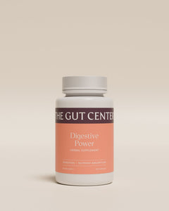 Digestive Power herbal supplement bottle, front label: digestion and nutrient absorption.